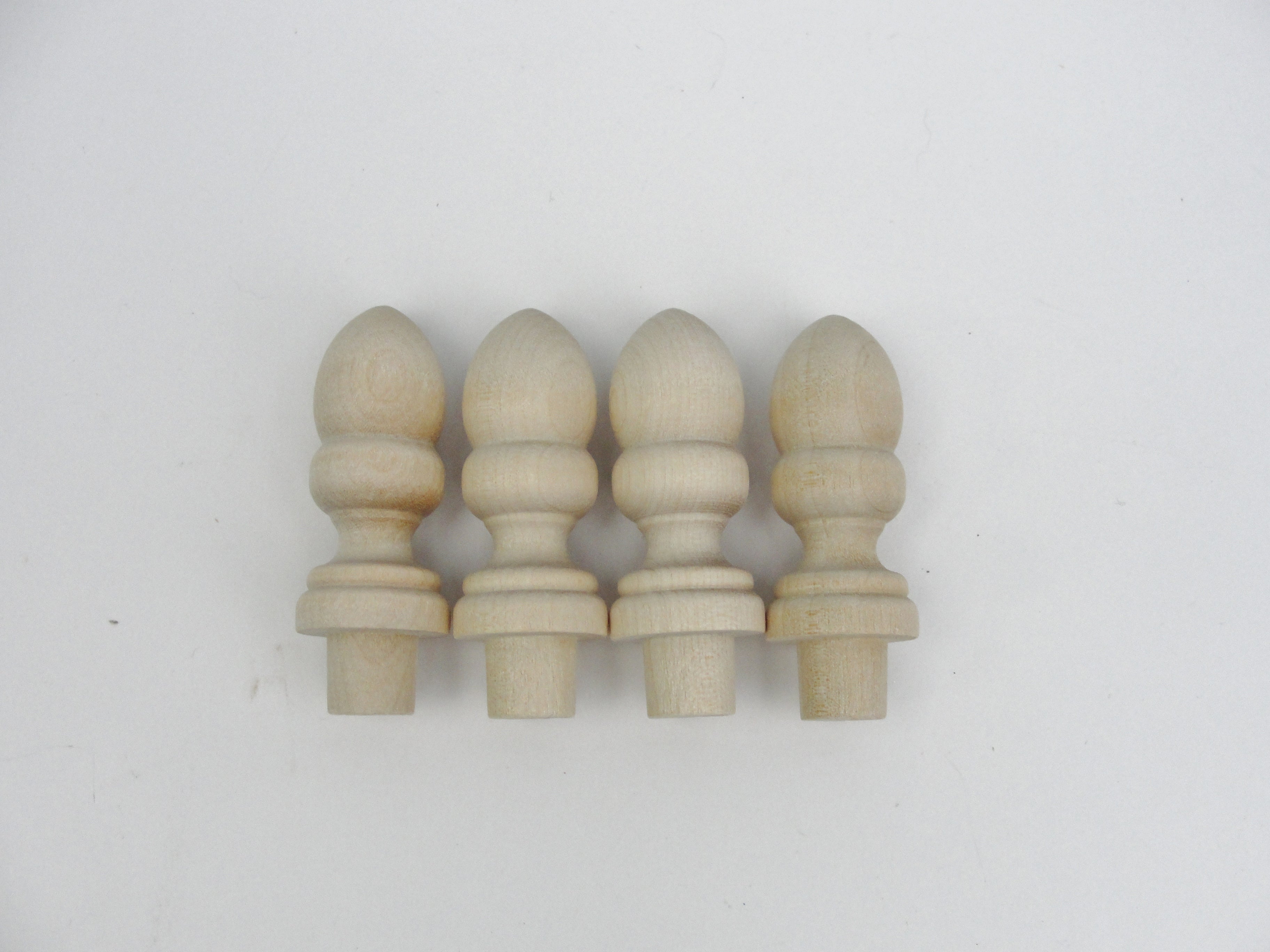 Wooden Finial Set of 4 -  Denmark