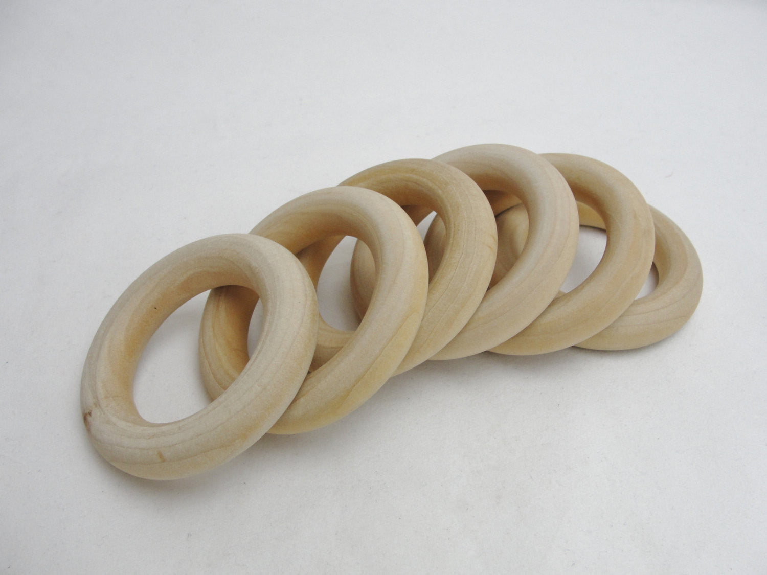 Wooden rings craft on sale supplies