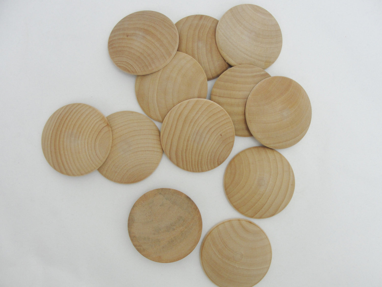 Wooden Circles discs .75 (3/4) x 1/8 thick