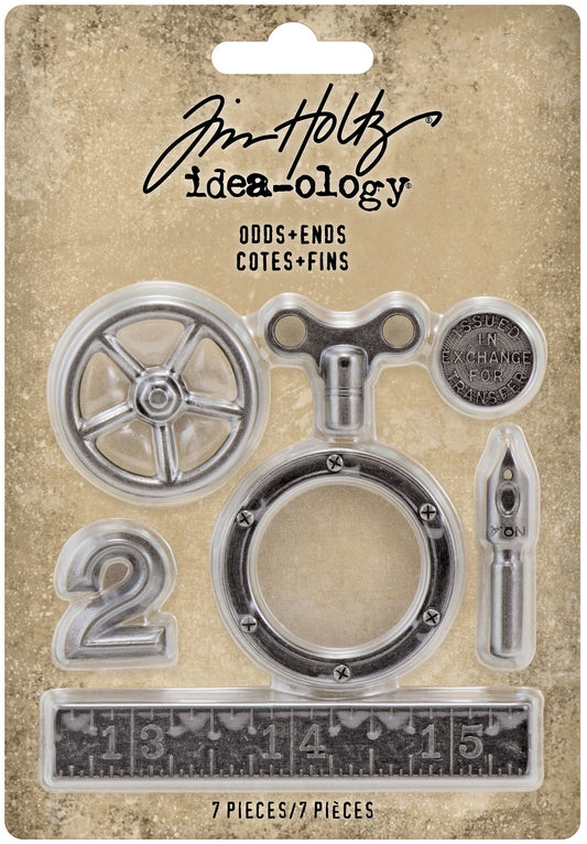 Tim Holtz Odds and Ends ephemera set TH94143