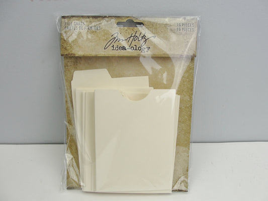 Tim Holtz file cards