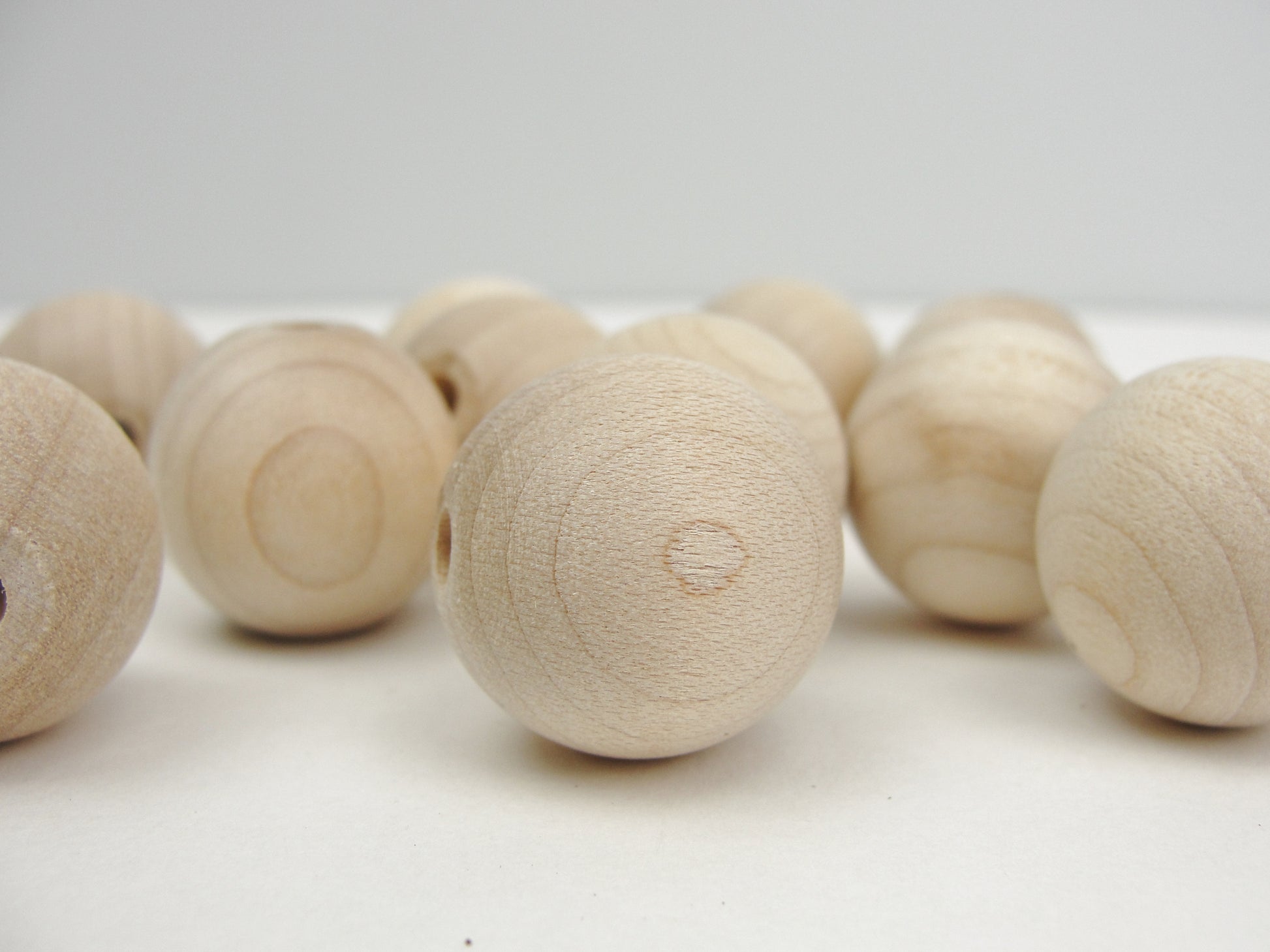 Unfinished Round Wooden bead 3/4 (.75) 20mm – Craft Supply House