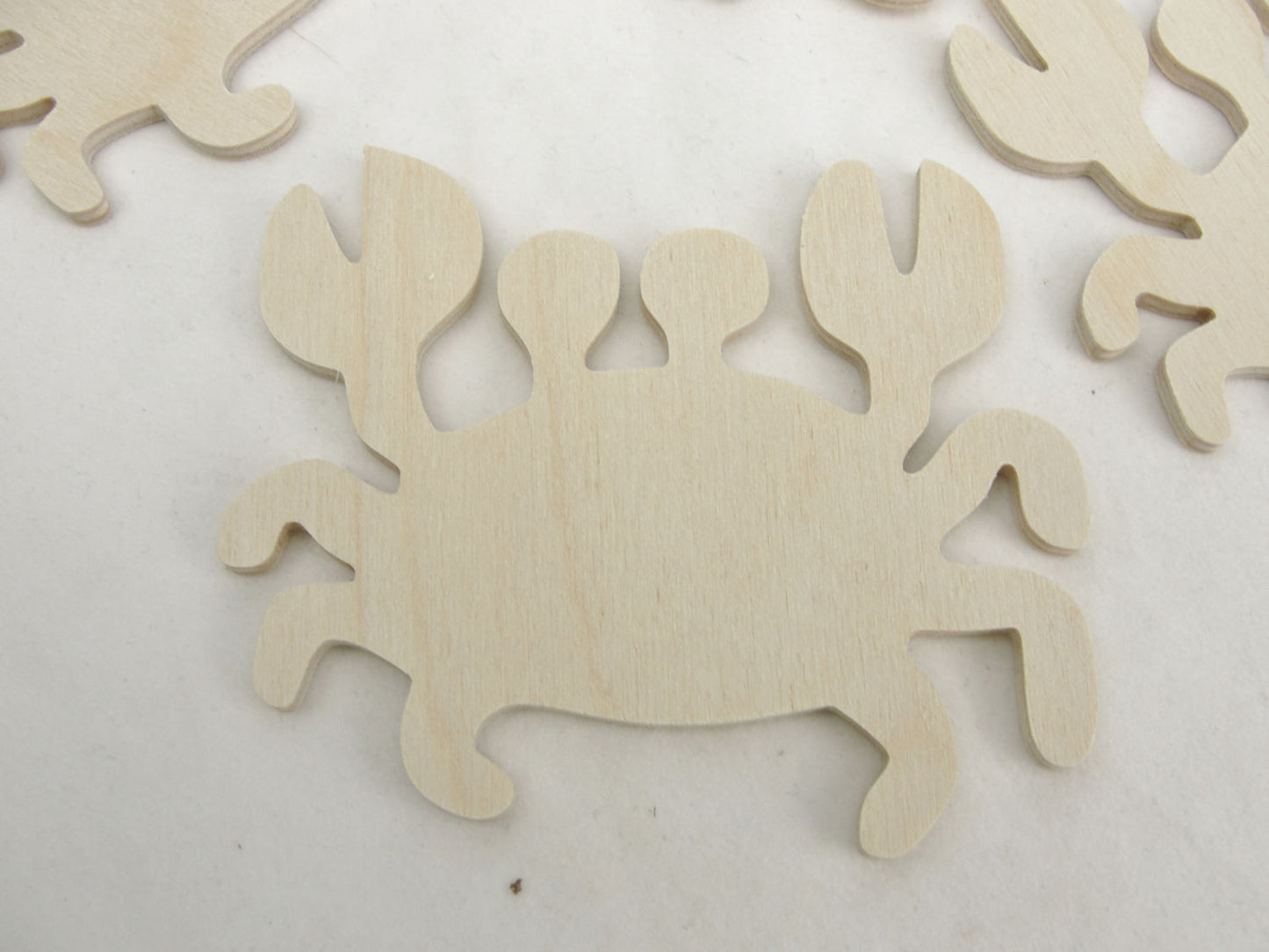 Crab cutouts set of 4 - Wood parts - Craft Supply House