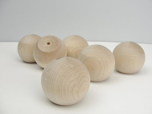 1/2 split wooden balls – Craft Supply House