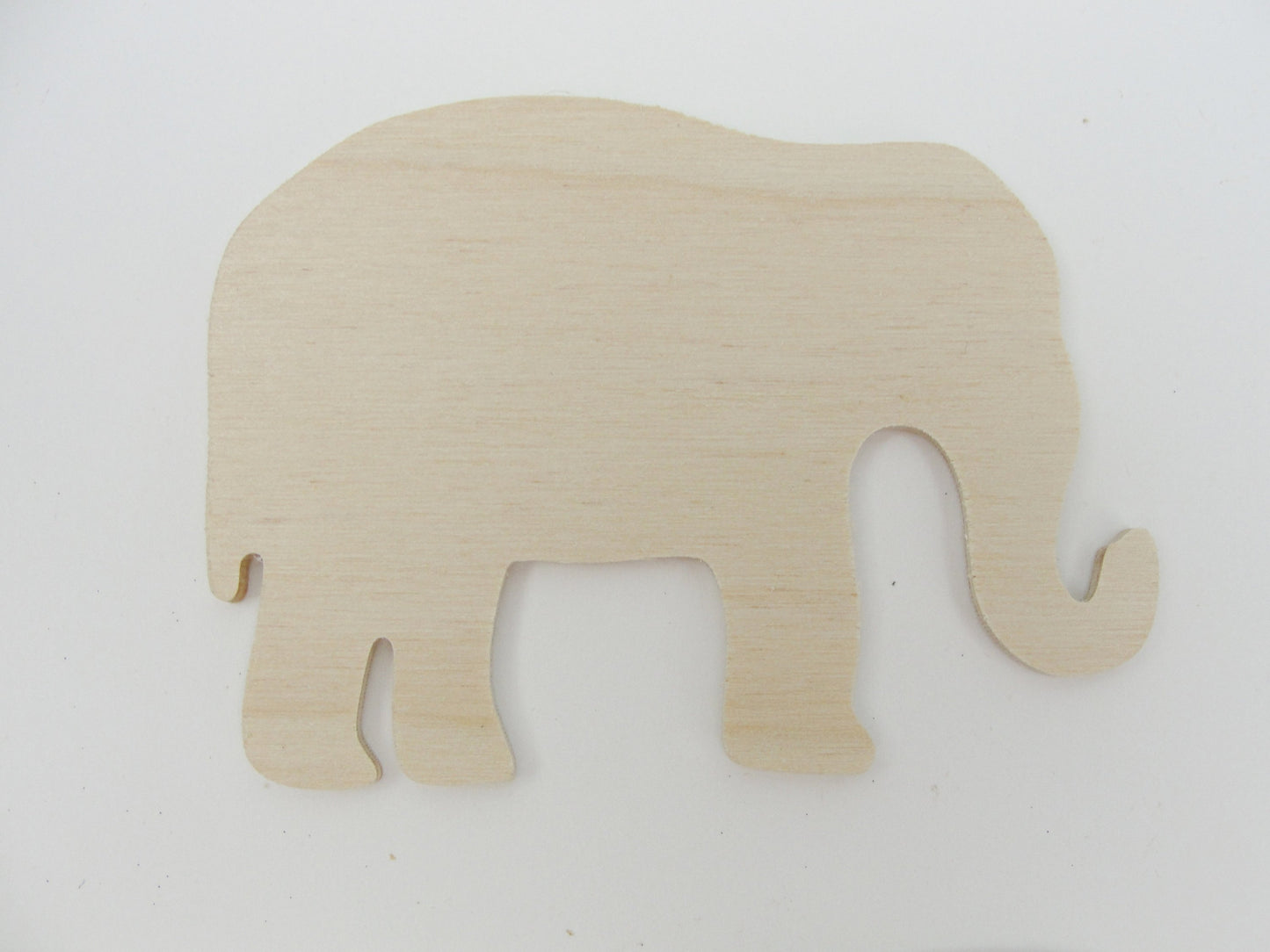 Elephant cutouts set of 4 - Wood parts - Craft Supply House