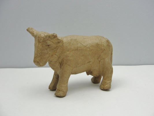 Small paper mache cow - Paper Mache - Craft Supply House