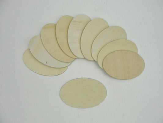 Sinknap 50pcs/set Wooden Discs Easy To Use Exquisite Workmanship Round  Shape Diy Crafts Wooden Pieces With Hole For Birthday