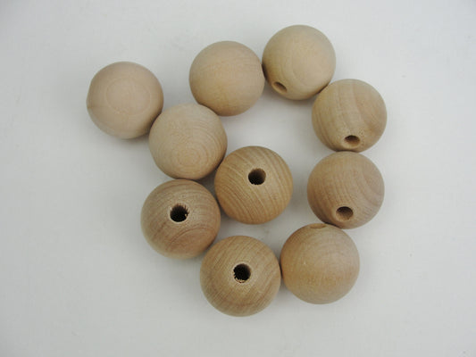  UOONY Wooden Beads for Crafts Large Wood Beads (16mm, 20mm,  25mm Sizes) with 10 Metres Jute Twine, 160pcs Natural Round Beads for  Garland DIY and Home Decoration
