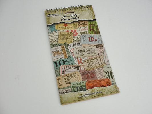 Tim Holtz Idea-ology Ticket Book TH94036