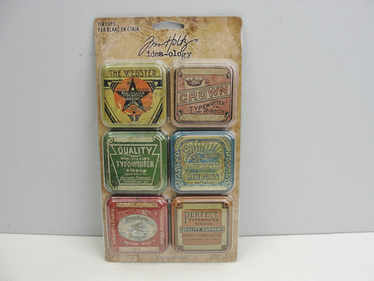 Tim Holtz Idea-ology Tin Tops TH94128