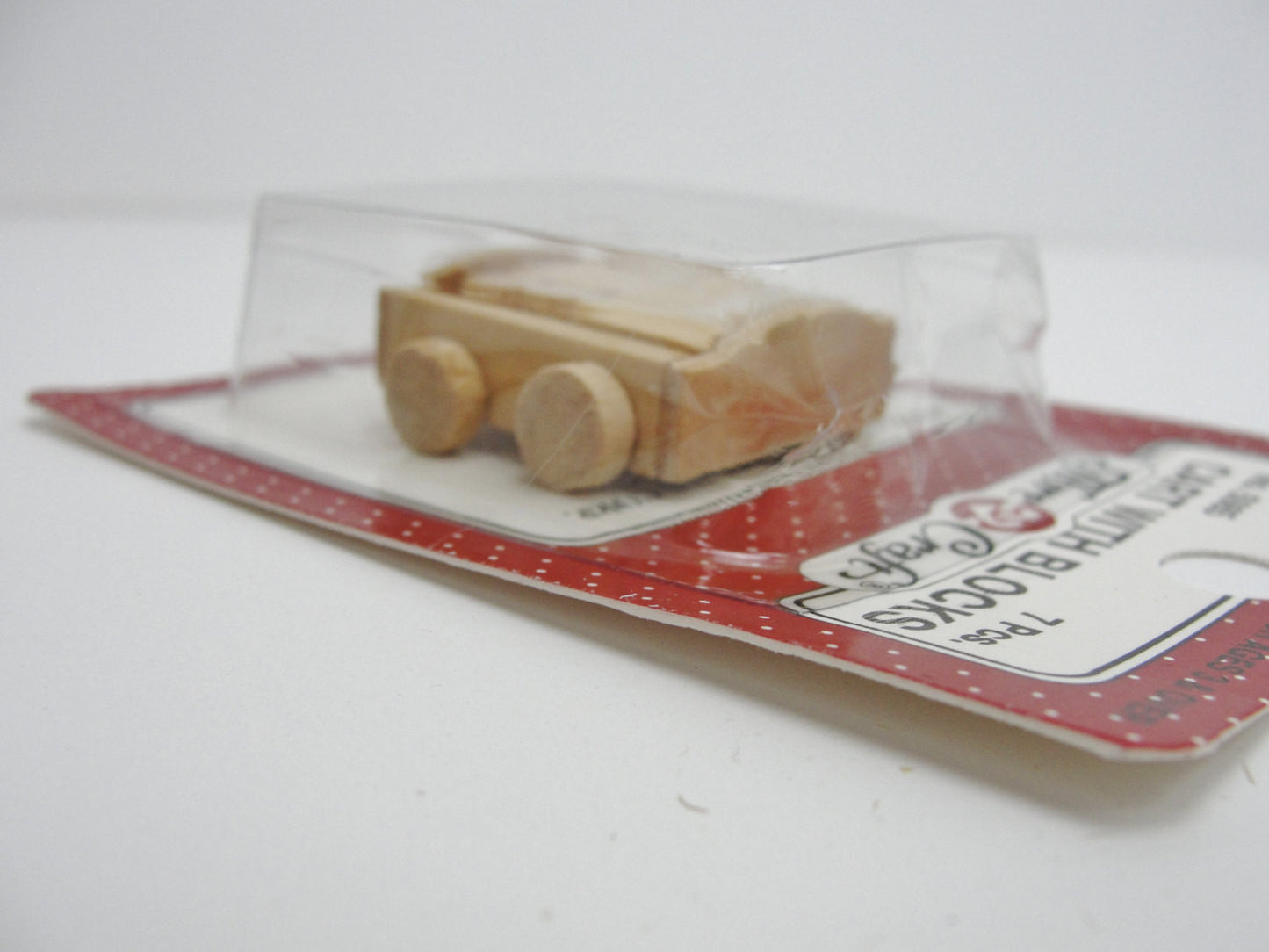 Miniature wagon with blocks, dollhouse toy wagon, DIY miniature - Wood parts - Craft Supply House