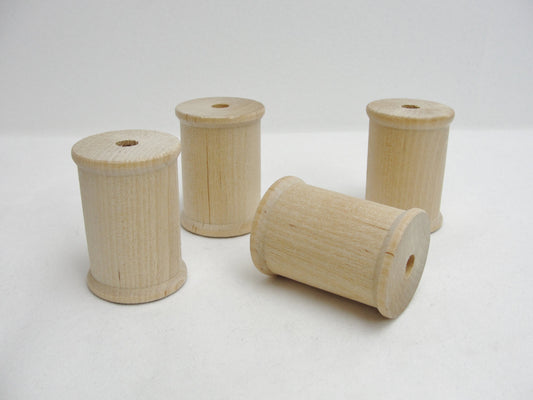 Small Wooden Spools – Creating Through Chaos